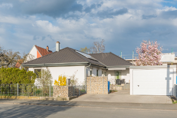 Sichtschutz mit Gabione