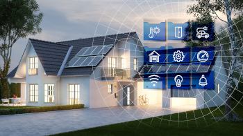 Nachhaltige Immobilie mit smart home